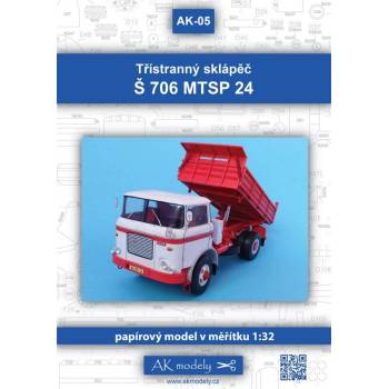 Škoda Š706 MTSP 24 Trojstranný sklápač