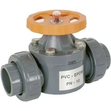 CH PVC Membránový ventil závit/závit - 1/2