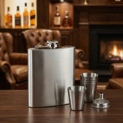 ORION Kapesní láhev HOME se 4 pohárky – Sleviste.cz