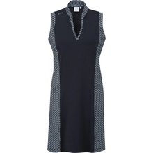Ping Ellen Ladies Sleeveless Dress Navy White