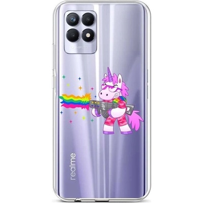 TopQ Realme 8i silikon Rainbow Gun – Zboží Živě