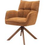 Unique Furniture Оранжеви тапицирани трапезни столове в комплект 2 бр. Marilla - Unique Furniture (53240002)