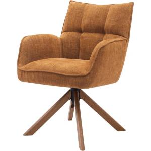 Unique Furniture Оранжеви тапицирани трапезни столове в комплект 2 бр. Marilla - Unique Furniture (53240002)