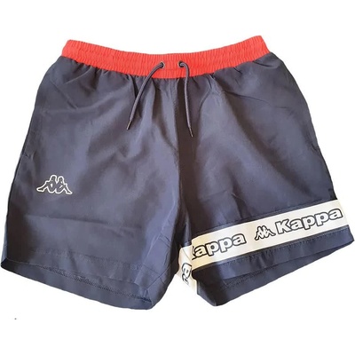 Kappa Бански гащета Kappa Dul Logo Tape swimming shorts - Black (Blue / Red / White / Blue)