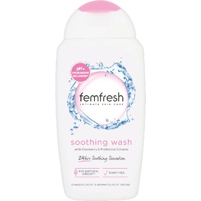 Femresh Intimní mycí emulze Soothing 24h s probiotiky 250 ml