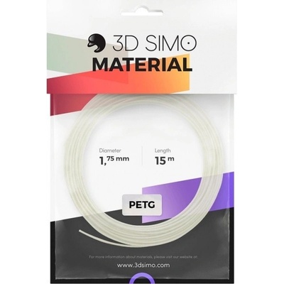 3DSimo PETG/PLA MultiPro/KIT - 15m bílá