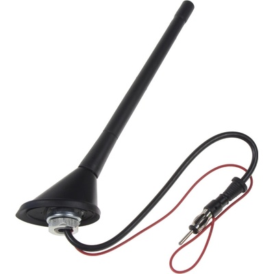 MGB aktívna FLEX 60°AM-FM anténa Škoda, VW s DIN konektorom 18cm