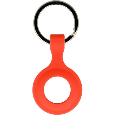 Силиконов ключодържател за Apple AirTag - Tel Silicone Keyring (оранжев)