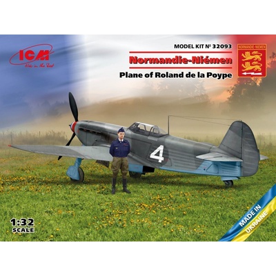 ICM Yak-9T with Roland de la Poype figure Jakovlev Jak-9T 32093 1:32