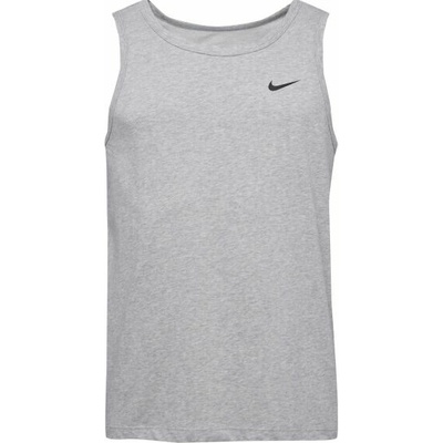 Nike DRY TANK Solid šedá – Zbozi.Blesk.cz