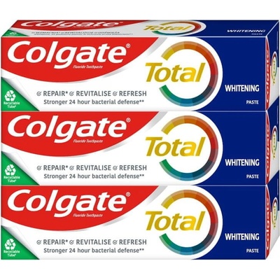 Colgate Total Whitening 3 x 75 ml