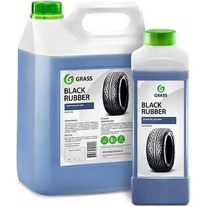 GRASS Препарат за гуми на водна основа-black rubber - 1 л