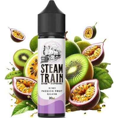 Steam Train Disposable Edition Kiwi Passion Fruit Guava 20ml/60ml