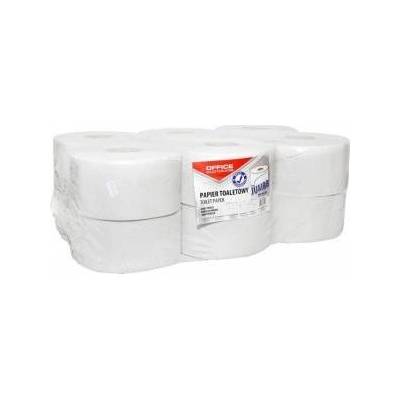 Office Products Recycled Toilet Paper OFFICE PRODUCTS Jumbo, 1-layer, 120m, 12pcs, white