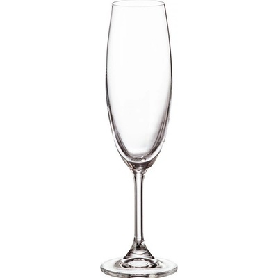 Crystalite Bohemia Sada sklenic na šampaňské Sylvia 6 x 220 ml