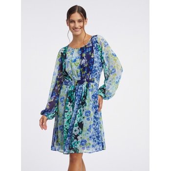orsay Синя дамска рокля на цветя ORSAY Orsay | Sin | ЖЕНИ | M