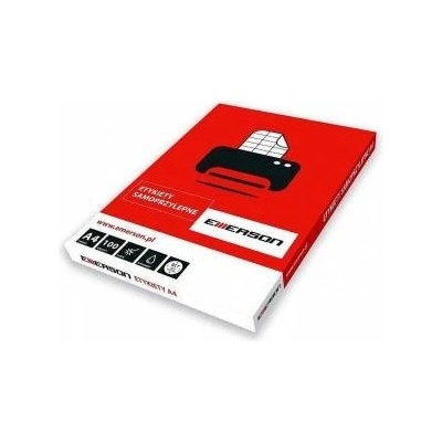 Emerson Labels 70 x 36.0 mm. 24 pcs/a4 emerson universal