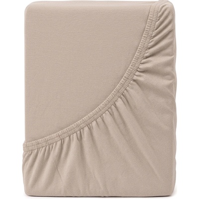 4Home jersey prostěradlo Ideál ořechové 160x200