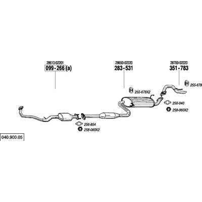 Bosal BS 283-531 – Zbozi.Blesk.cz