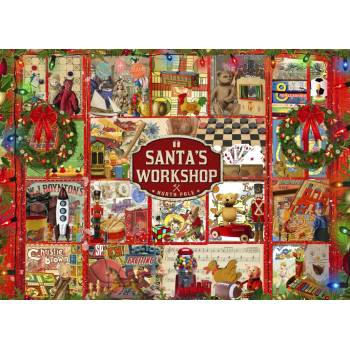Image 1 of Bluebird Puzzle - Puzzle Santas Workshop - 500 piese