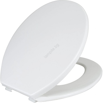 WENKO 105000100-WC тоалетна седалка AURORA 45x36 см бяла (WE0622)