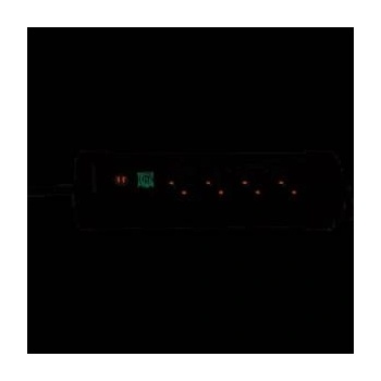 brennenstuhl Premium-Line anti-surge power strip 4 sockets 1.8 m black (1440950000)