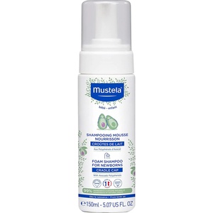 Mustela Шампоан и пяна за коса Mustela - За новородени, 150 ml - baby