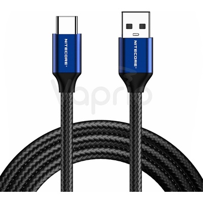 Nitecore UAC20 USBC nabíjecí kabel až 3A 1m