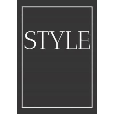 Style: A decorative book for coffee tables, bookshelves and end tables: Stack style decor books to add home decor to bedrooms