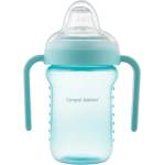 Canpol babies Неразливаща се чаша с дръшки и силиконов накрайник Canpol - 220 ml, Синя (56/605_blu)
