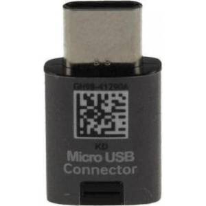 Samsung Оригинален Преход/Адаптер за Samsung micro-USB to USB-C EE-GN930BB, Черен (Bulk) (EE-GN930BBE/Bulk)