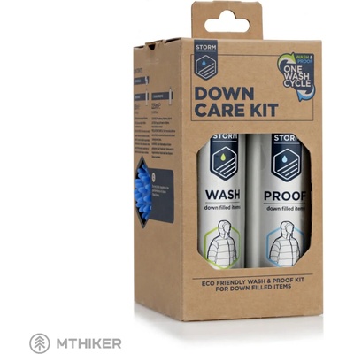 Storm Care Down Care Kit set pracieho a impregnačného prostriedku, 2 x 225 ml