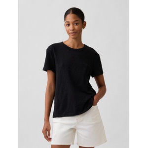 GAP Памучна тениска GAP GAP | Cheren | ЖЕНИ | XS