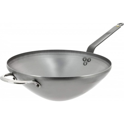 de Buyer Wok s plochým dnem MINERAL B 32 cm