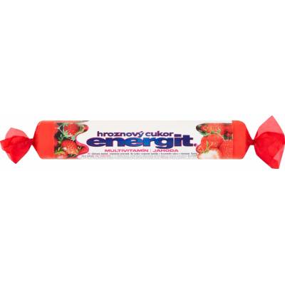 ENERVIT Energit Hroznový cukr multivitamin (jahoda) 35,7 g