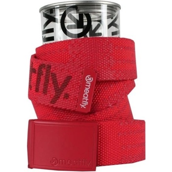 Meatfly pásek PLAID belt W11 RED