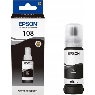 Atrament Epson 108 Black - originálny