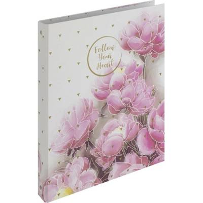 Pořadač A4 lamino R25-4kr. Romantic magnolie