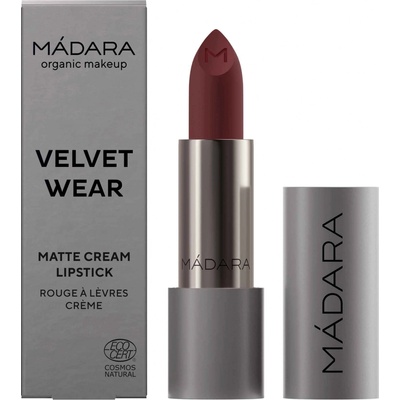 Mádara velvet wear Matný krémovy rúž brown 3,8 g