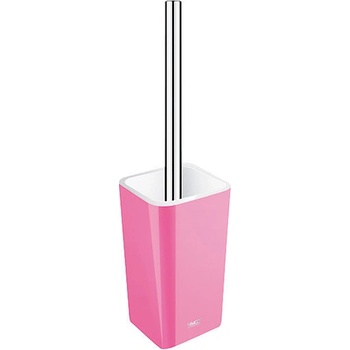Nimco Eli Stojánkový WC kartáč 8,5 x 35,5 x 8,5 cm, růžová - EL 3094-35