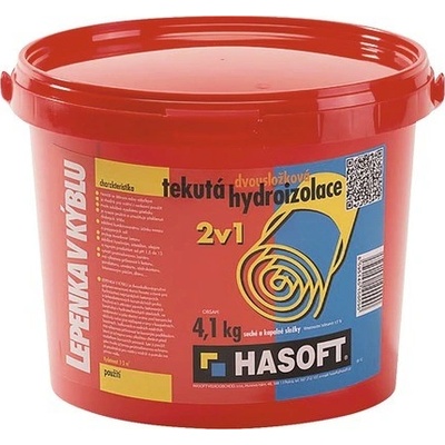 Tekutá lepenka HASOFT Lepenka vo vedre dvojzložková 4,1 kg