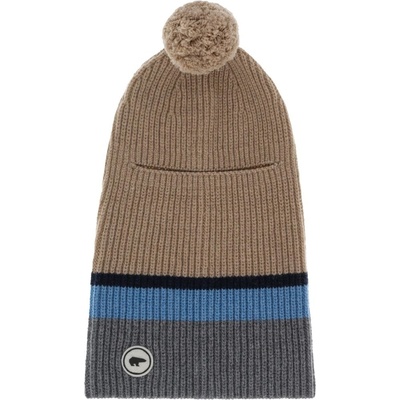 Eisbär Sael Pompon MÜ grau-steel blue-nacht-beige
