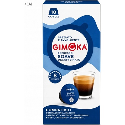 Gimoka Espresso Decaffeinato kapsule Nespresso 10 ks