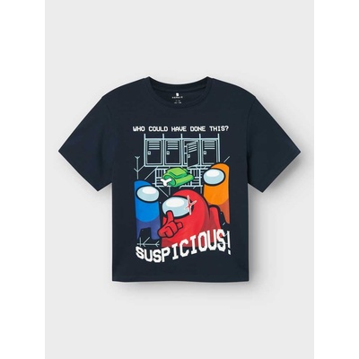 NAME IT Тениска nkmnobel amongus ss nreg