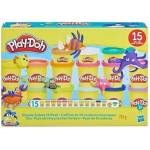 Hasbro Play-Doh: Класически сет пластилин с 15 цвята (F8150)
