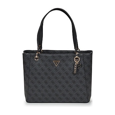 Guess Veľká nákupná taška/Nákupná taška NOELLE II TOTE Čierna