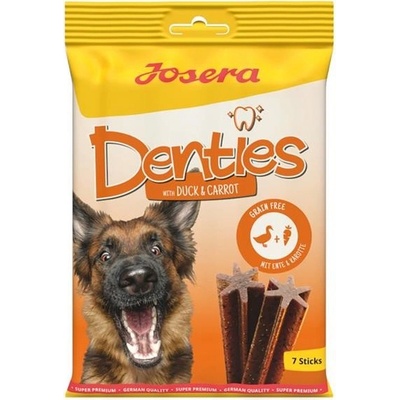 Josera Dog Denties with Duck&Carrot maškrta pre psy 180 g