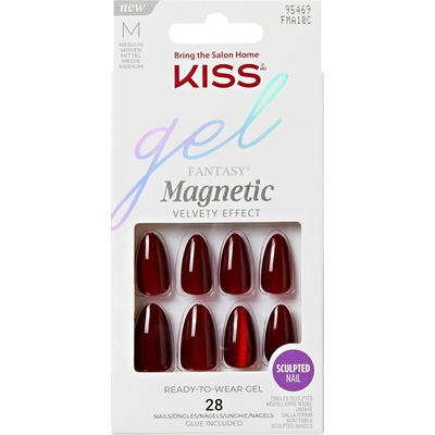 KISS Umělé nehty Gel Fantasy Magnetic Medium
