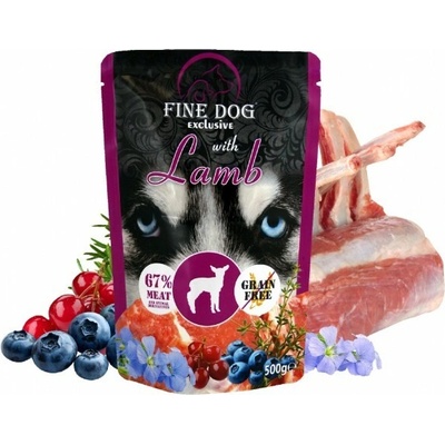 Fine Dog XXL s Jehněčím 500 g