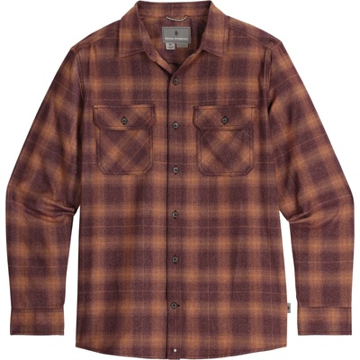 Royal Robbins Мъжка риза с копчета Royal Robbins Vogelsang L/S Shirt - Loganberry Round Top Pld - размер XXL (033-2891-0215)